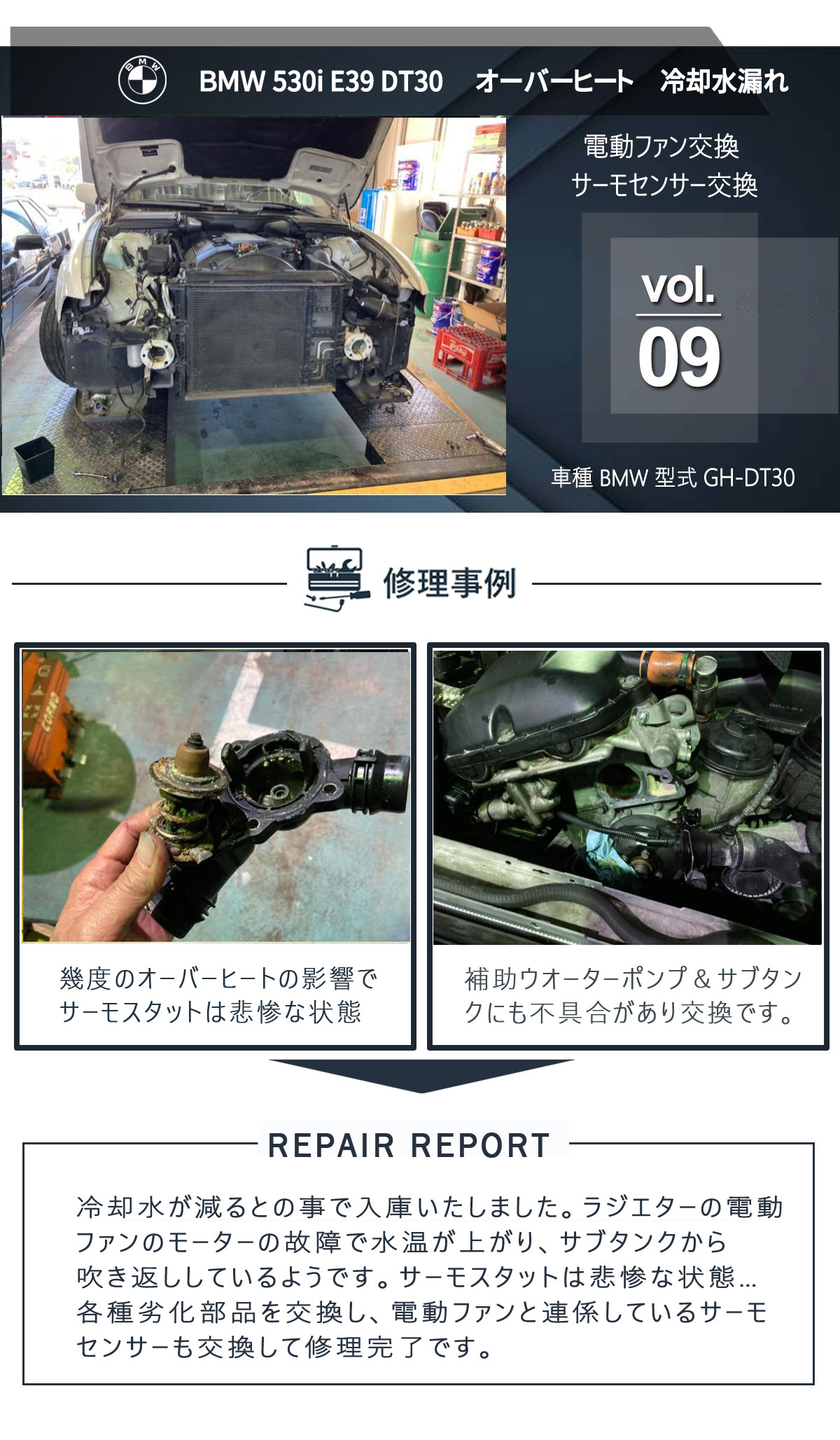 miniサーモスタット修理